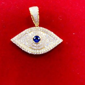 Silver gold filled Charm